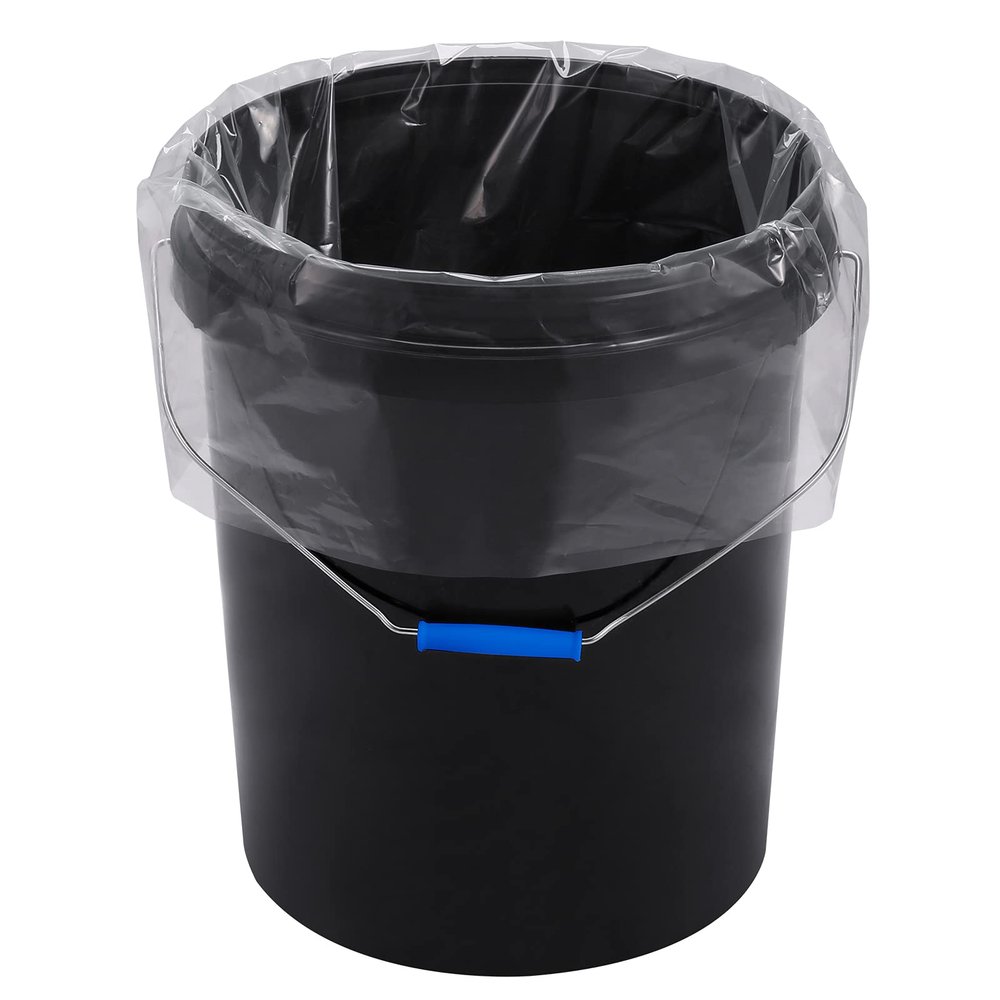 Xsourcer Food Storage Bags, 5 Gallon Ice Bucket Liners, Food Grade Platisc Cool Bucket Bag for Marinading and Brining, Durable & BPA Free Bag for Home Kitchen, 1.6 Mil, Pack of 30