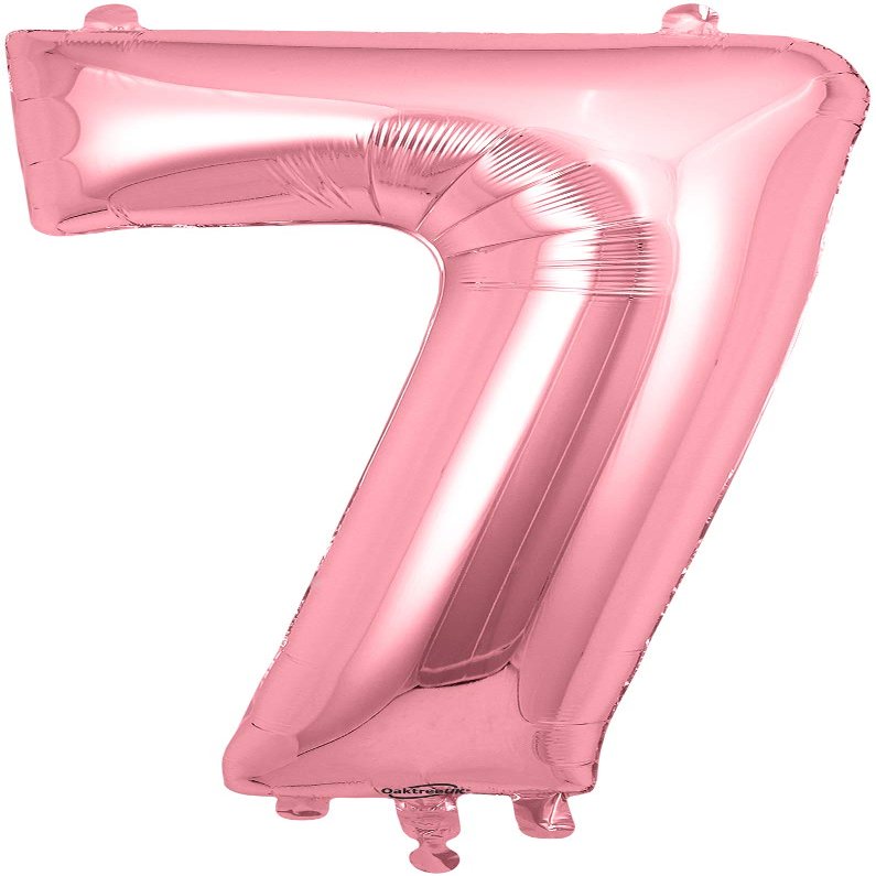 OAKTREE UK 603578 Oaktree 34" Number 7 Rose Gold