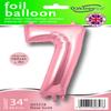 OAKTREE UK 603578 Oaktree 34" Number 7 Rose Gold view 2