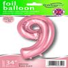 OAKTREE UK 603592 Oaktree 34" Number 9 Rose Gold view 2