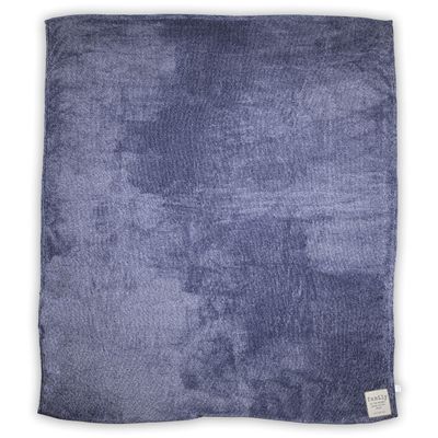 DEMDACO Family Together Time Periwinkle Blue Mega 60 x 120 Fleece Fabric Foot Pocket Throw Blanket