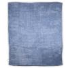 DEMDACO Family Together Time Periwinkle Blue Mega 60 x 120 Fleece Fabric Foot Pocket Throw Blanket view 2