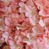 Artificial Flower Wall Panels 4 Pack of 11 Sq ft Flower Wall Mat Silk Hydrangea Flower Panels for Backdrop Wedding Wall Decoration - UV Protected (Blush/Rose Gold) view 3