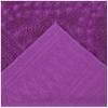 Better Trends Stylish Plush Twin Bedding Set, Plum 100% Cotton Tufted Medallion Pattern Soft & Luxurious Feel, Perfect for Gifting and All Seasons, Machine Washable, 2 Pieces - Rio Collection view 4