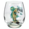 Tom and Jerry SAN3581-1 3D Glass, 11.2 fl oz (330 ml), Shark, Made in Japan view 1