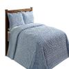 Better Trends 2 Pieces Set Chenille Bedspread Twin Size 100% Cotton Chenille Bedding Lightweight Medallion Pattern Bedroom Decor Rio Collection view 2