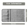 IPENNY Cotton Linen Sofa Couch Remote Control Holder Chair Armrest Caddy Pocket Organizer Storage Bag for Cellphone Tablet Notepad Book Magazines DVD Eyewears Drinker Snacks Holder Pouch view 2