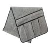 IPENNY Cotton Linen Sofa Couch Remote Control Holder Chair Armrest Caddy Pocket Organizer Storage Bag for Cellphone Tablet Notepad Book Magazines DVD Eyewears Drinker Snacks Holder Pouch view 3