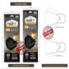 BLUNA FACE FIT ::GENUINE:: [20 Pack] Premium 4-Layer [LARGE-BLACK] KF94 Face Mask [Adjustable Ear Loop][Anti-Trouble Skin][Made in KOREA] view 2
