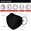 BLUNA FACE FIT ::GENUINE:: [20 Pack] Premium 4-Layer [LARGE-BLACK] KF94 Face Mask [Adjustable Ear Loop][Anti-Trouble Skin][Made in KOREA] view 4