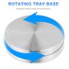 1pc Aluminum Alloy Turntable Bearing Smooth Rotating Display Stand for Cakes Desserts and Serving Essential Kitchen Accessory for Easy Use and Presentation view 4