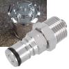 19/3218 Ball Lock Post, 1/2" NPT Male Thread Bulkhead Assembly Stainless Steel Gas Ball Lock, Keg Post Adapter for Corny Keg view 4