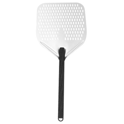 Hemoton 1pc Pizza Peel Aluminum Alloy Shovel with Holes for Pizza Peel Holes Long Handle Shovel for Easy Handling