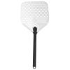 Hemoton 1pc Pizza Peel Aluminum Alloy Shovel with Holes for Pizza Peel Holes Long Handle Shovel for Easy Handling view 1