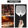 Hemoton 1pc Pizza Peel Aluminum Alloy Shovel with Holes for Pizza Peel Holes Long Handle Shovel for Easy Handling view 2