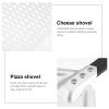 Hemoton 1pc Pizza Peel Aluminum Alloy Shovel with Holes for Pizza Peel Holes Long Handle Shovel for Easy Handling view 3