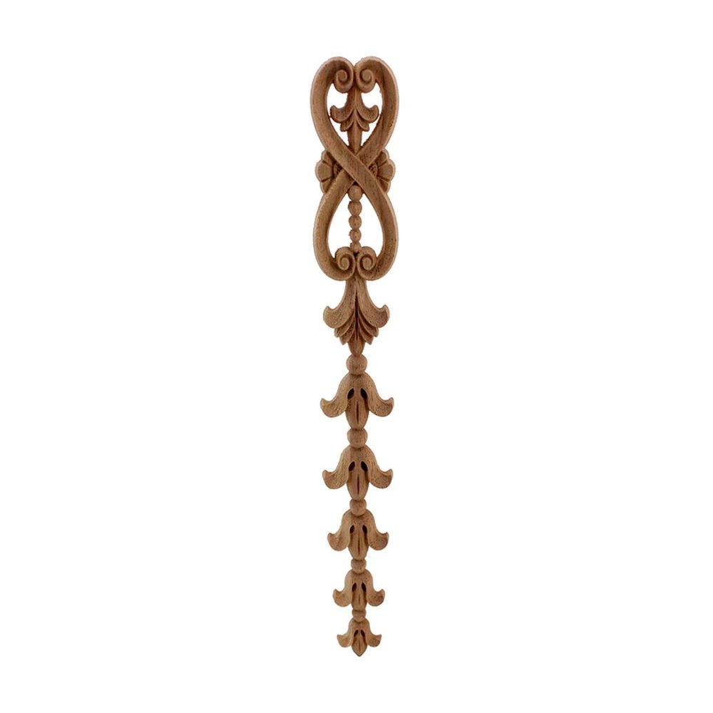 DUO ER Wooden Decal Carved Hanging Supplies Corner Appliques Decoration Accessories Miniatures Europe Round Woodcarving Home Decor