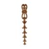 DUO ER Wooden Decal Carved Hanging Supplies Corner Appliques Decoration Accessories Miniatures Europe Round Woodcarving Home Decor view 1