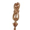 DUO ER Wooden Decal Carved Hanging Supplies Corner Appliques Decoration Accessories Miniatures Europe Round Woodcarving Home Decor view 4