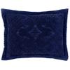Better Trends Chenille Bedspreads Queen Size, Navy 100% Cotton Chenille Medallion Design Tufted Bedding Coverlet Soft Lightweight, 102"x110" with 2 Sham 3 Pieces Set Ashton Collection view 3