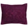 Better Trends Chenille Bedspreads Twin Size, Plum 100% Cotton Chenille Medallion Design Tufted Bedding Coverlet Soft Lightweight, 96"x110" with 1 PC Sham 2 Pieces Set Ashton Collection view 3