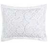 Better Trends Chenille Bedspreads Queen Size, White 100% Cotton Chenille Medallion Design Tufted Bedding Coverlet Soft Lightweight, 102"x110" with 2 Sham 3 Pieces Set Ashton Collection view 3