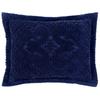 Better Trends Chenille Bedspreads Twin Size, Navy 100% Cotton Chenille Medallion Design Tufted Bedding Coverlet Soft Lightweight, 96"x110" with 1 PC Sham 2 Pieces Set Ashton Collection view 3