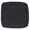 SIMPLIHOME Fredrik Square Pouf - 18 inch Wide Genuine Woven Leather Ottoman in Dark Blue, Boho-Style Footstool or Extra Seating for Living Room or Bedroom with Polystyrene Bead Filling, Assembled view 4