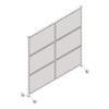 Lorell Adaptable Panel Dividers view 3