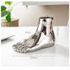 Ceramic Joe Creative Foot Ceramic vase Ornament Home Bedroom Living Room Simple Decorative Crafts (Silver(Pair) view 4