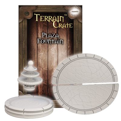 Mantic Games Terrain Crate: Plaza Fountain