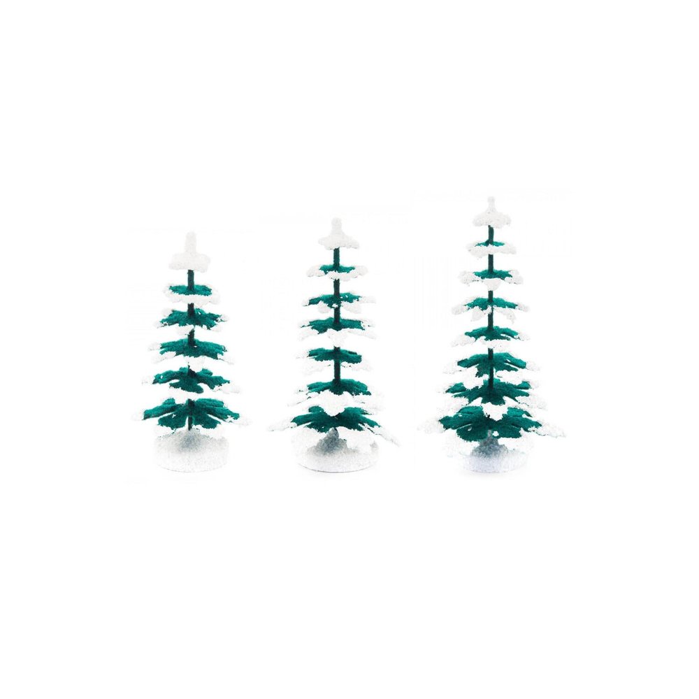 Alexander Taron 256-03-1 8, 9 & 11 cm Dregeno Winter Trees, Assortment - Small - Set of 3