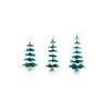 Alexander Taron 256-03-1 8, 9 & 11 cm Dregeno Winter Trees, Assortment - Small - Set of 3 view 1
