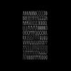 Imagnt Studio Organizing Decal ABC Set  Alphabet Letters & Digits in Skinny Font - DIY Crafts Stickers (Silver, Letter Height- 5 inches) view 1
