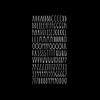 Imagnt Studio Organizing Decal ABC Set  Alphabet Letters & Digits in Skinny Font - DIY Crafts Stickers (White, Letter Height- 5 inches) view 1