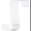 12 inch White Heavy Duty Metal Door Wreath Hanger view 2