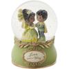 Precious Moments Love Finds A Way Princess and The Frog Musical Snow Globe view 1
