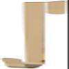 CousinDIY Heavy-Duty Metal Door Wreath Hanger 12"-Gold view 1