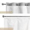 always4u 100% Blackout Curtain Liner Thermal Heat Blocking Curtain Liners Odorless Water-Proof Energy Efficient Blacout Window Cover 2 Panels Hooks Included 51 * 81 view 4