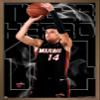 NBA Miami Heat - Tyler Herro 20 Wall Poster, 22.4L" x 14.7W", Bronze Framed Version view 1