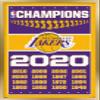 NBA Los Angeles Lakers - Champions 20 Wall Poster, 34L" x 22.4W", Gold Framed Version view 1