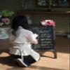 A&B Home Decor Wooden Framed Standing Chalkboard Sign 20x25 inch A-Frame Double Side Blackboard for Kitchen Bar Countertop Wedding Party Caf Restaurant view 2