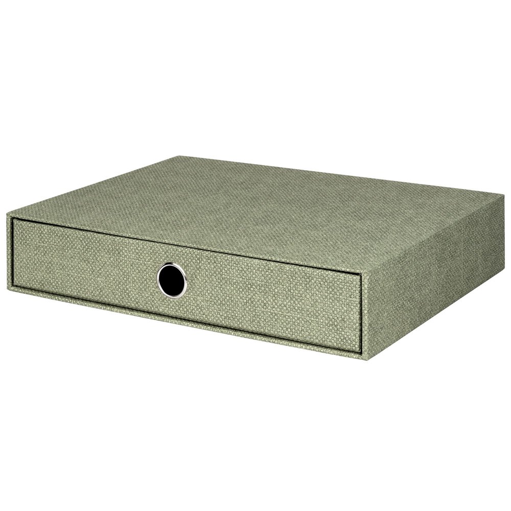 Rssler S.O.H.O.1 Drawer Box for A4 with Finger Hole, Special Line, Sage,