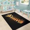 Barber Rug Gold King Barber Pole Black Full Size Area Rug for Living Dinning Room Bedroom Kitchen, Nursery Rug Floor Carpet Yoga Mat view 4