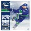 NHL Vancouver Canucks - Quinn Hughes 20 Wall Poster, 22.4L x 14.7W, White Framed Version view 1