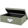 Rssler S.O.H.O. 1343452670 Storage Box with Handle and Writeable Insertion Label Special Line Sage 1 Piece view 2