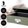 Rssler S.O.H.O. 1343452670 Storage Box with Handle and Writeable Insertion Label Special Line Sage 1 Piece view 4