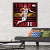 NBA Atlanta Hawks - Trae Young 20 Wall Poster, 34L" x 22.4W", Mahogany Framed Version view 2