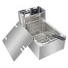 2500W 6L 6.3QT Electric Deep Fryer Commercial Tabletop Restaurant Fry Basket view 3