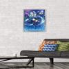 Trends International Hatsune Miku - Stars Wall Poster, 22.4L x 14.7W, Silver Framed Version view 2